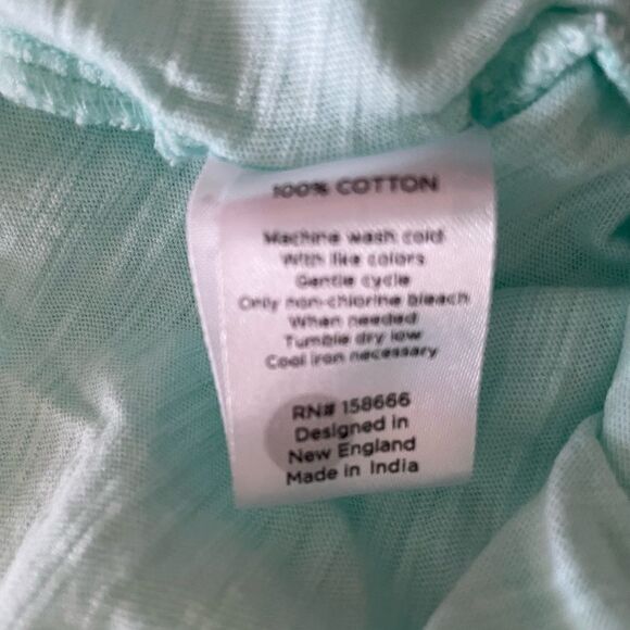 Women’s Beachy Short Sleeve Tee Shirt Mia & Tess ~ Paper Store ~ Size Large - Picture 8 of 9